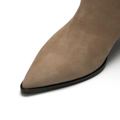 Isabel Bernard Vendôme Louane taupe suède laarzen Clearance