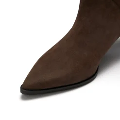 Isabel Bernard Vendôme Margot bruine suède laarzen Flash Sale