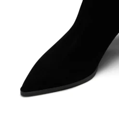 Isabel Bernard Vendôme Margot zwarte suède laarzen Flash Sale