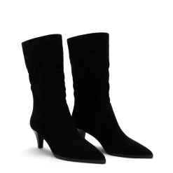 Isabel Bernard Vendôme Margot zwarte suède laarzen Flash Sale