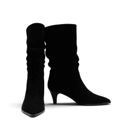 Isabel Bernard Vendôme Margot zwarte suède laarzen Flash Sale