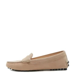 Isabel Bernard Vendôme Marie beige suède mocassins Cheap