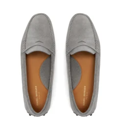 Isabel Bernard Vendôme Marie grijze suède mocassins Cheap