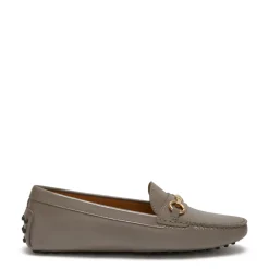 Isabel Bernard Vendôme Marie taupe lakleren mocassins van kalfsleer Hot